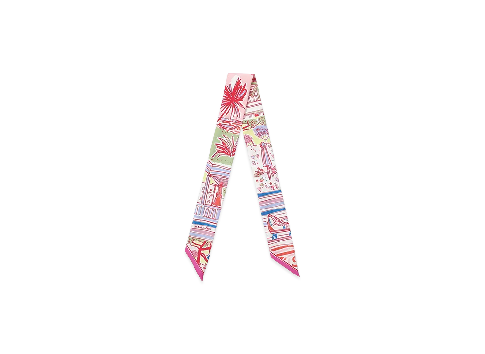 Hermes Rayures D'Ete Twilly "Rose"