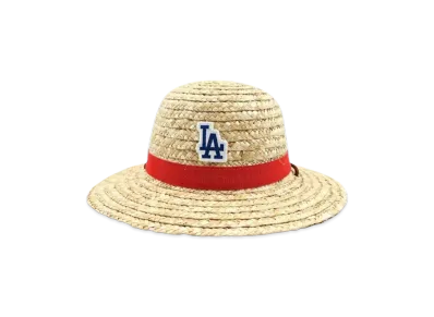 MLB Los Angeles Dodgers x One Piece Straw Hat "Straw "