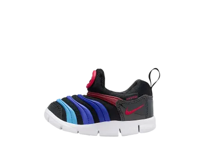 Nike TD Dynamo Free "Black/University Blue/Rush Pink/Team Red"