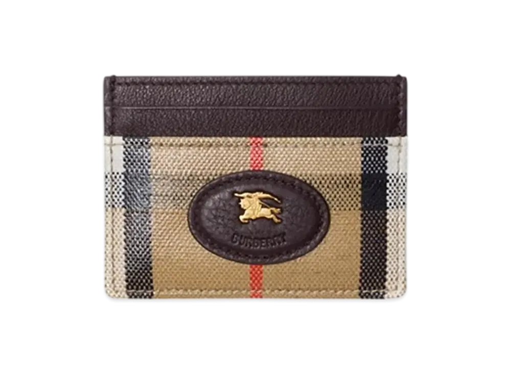 Burberry Highland Card Case "Sand"