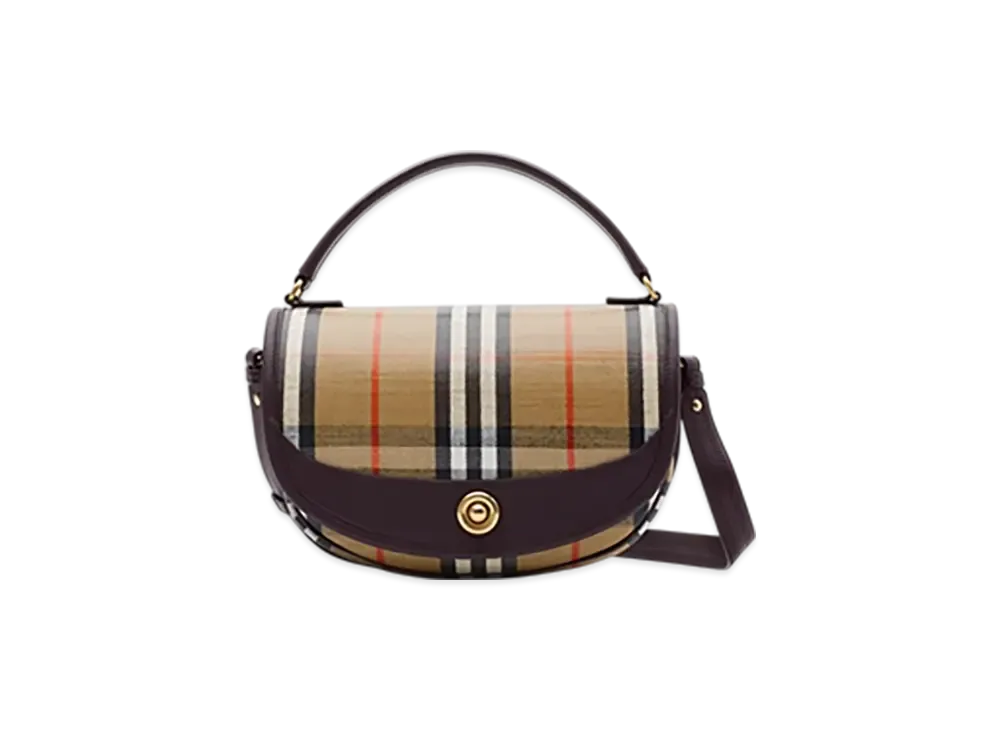 Burberry Highland Crossbody Bag "Sand"
