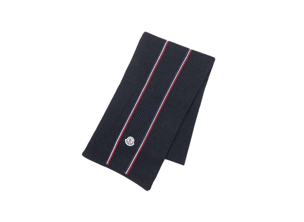 MONCLER Mens Scarf "Navy"