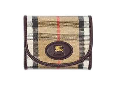 Burberry Highland Compact Wallet "Sand"
