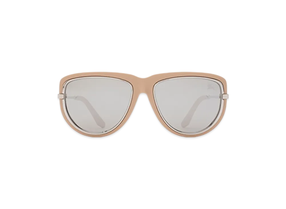 Burberry Blinker Pilot Sunglasses "Sand"