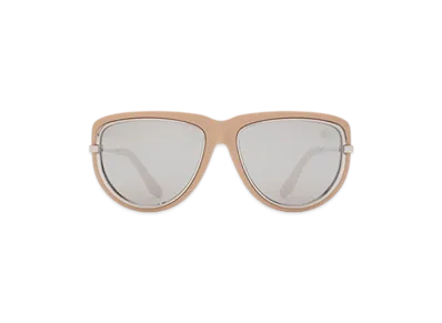 Burberry Blinker Pilot Sunglasses "Sand"