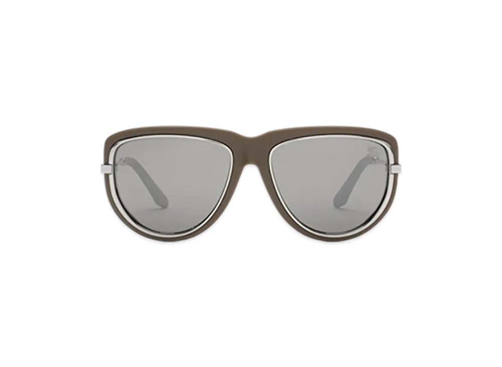 Burberry Blinker Pilot Sunglasses "Desert Palm"