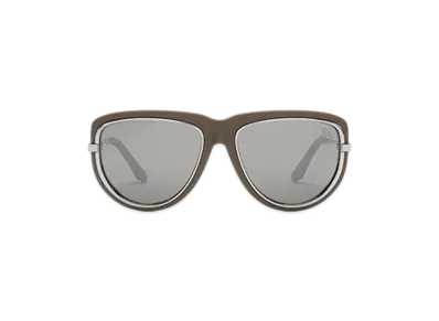 Burberry Blinker Pilot Sunglasses "Desert Palm"