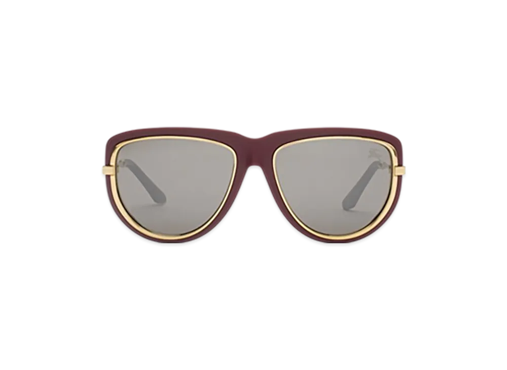 Burberry Blinker Pilot Sunglasses "Brown"