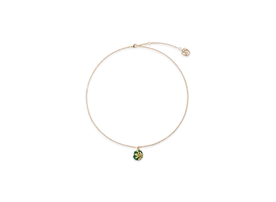 Burberry Frog Charm Necklace "Gold/Multicolour"