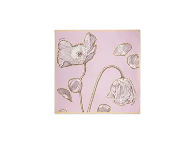 Burberry Poppy Silk Scarf "Dawn"