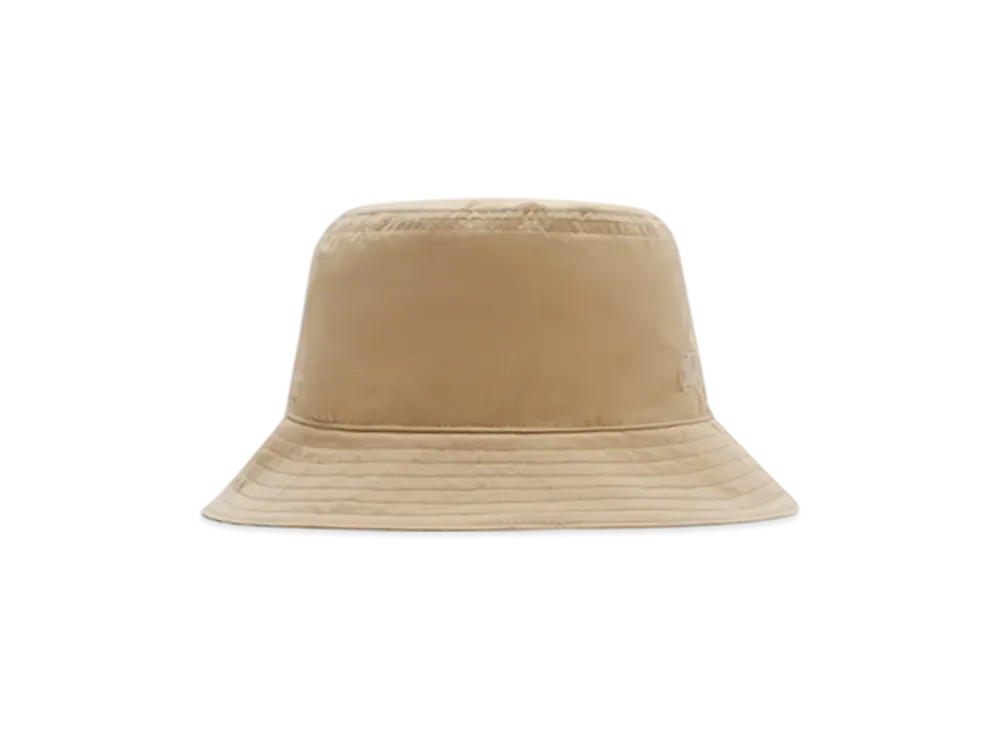 Burberry Reversible Gabardine Bucket Hat "Flax/Sand"