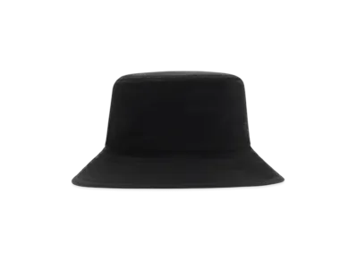 Burberry Reversible Gabardine Bucket Hat "Black/Sand"