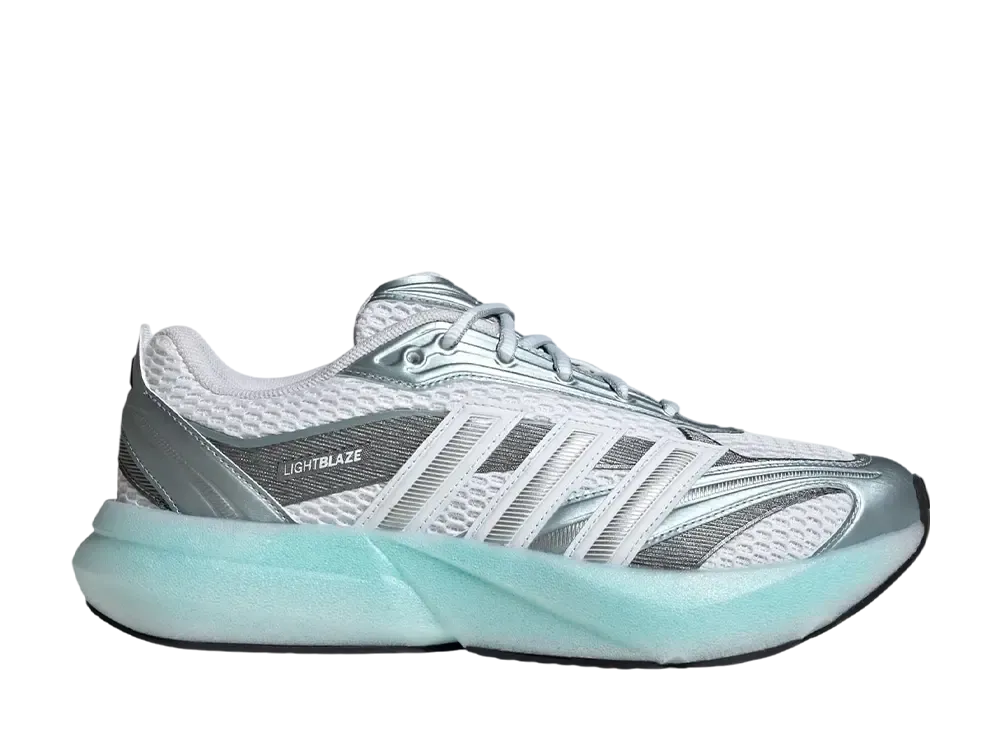 adidas Women's Lightblaze Glow "Cloud White/Iron Metallic/Magic Grey Metallic"