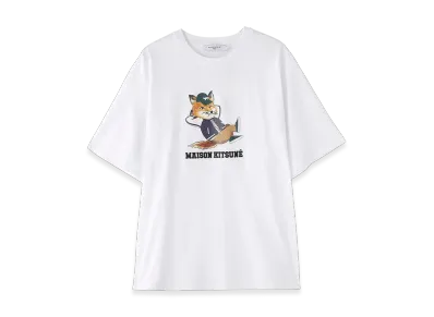 Maison Kitsune Dressed Fox Easy Tee-Shirt "White"