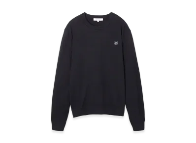 Maison Kitsune Bold Fox Head Patch Regular Jumper "Black"