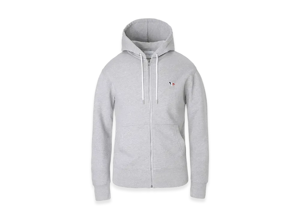 Maison Kitsune Foodie Tricolor Fox Patch "Gray Melange"