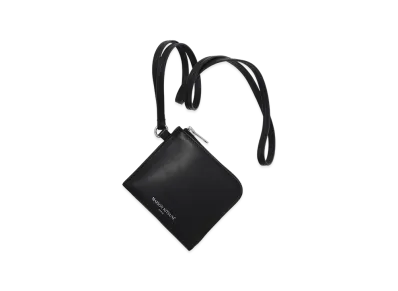 Maison Kitsune Neck Coin Purse "Black"