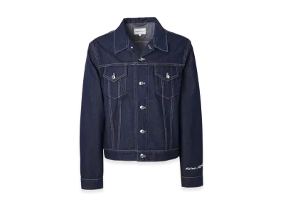 Maison Kitsune Trucker Denim Jacket "Washed Indigo"