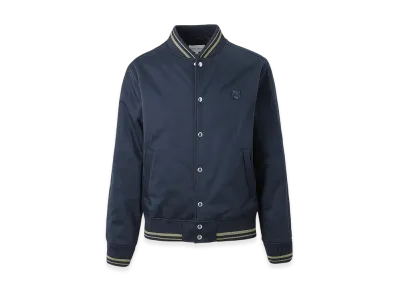 Maison Kitsune Teddy Blouson "Deep Navy"