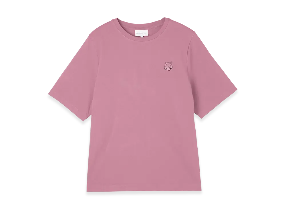 Maison Kitsune Bold Fox Head Patch Comfort T-Shirt "Rose Bud"
