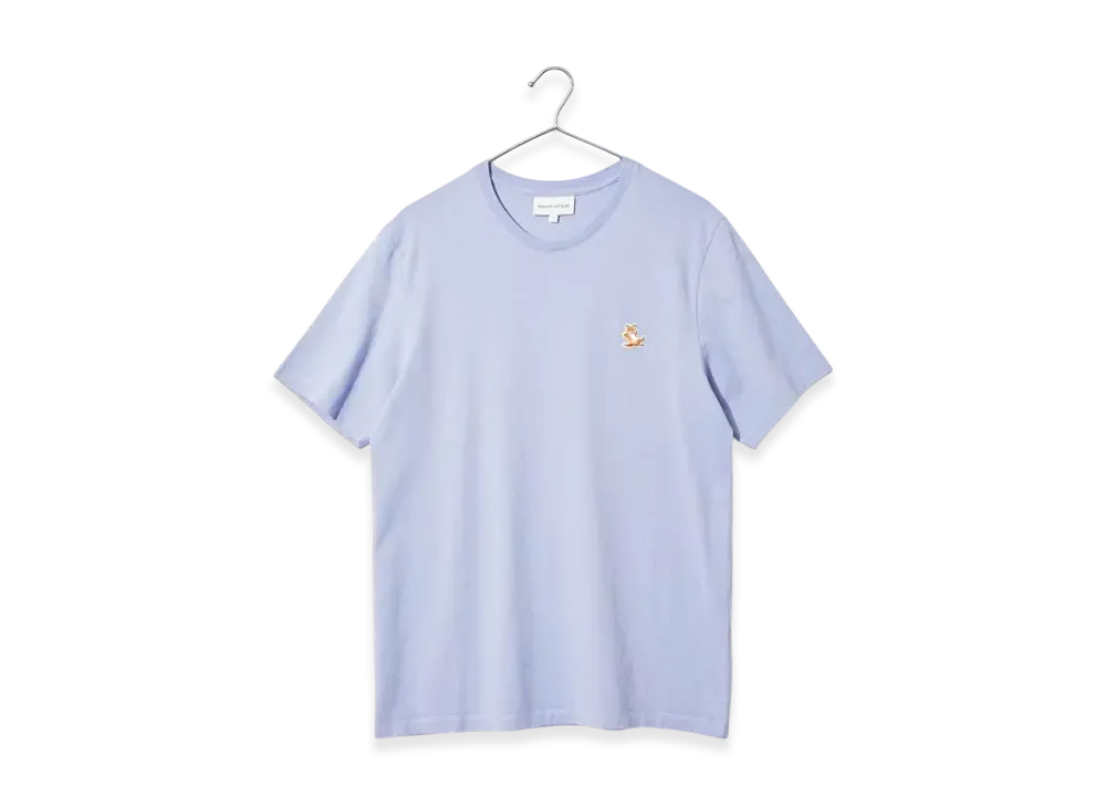 Maison Kitsune Chillax Fox Patch Regular T-Shirt "Beat Blue"