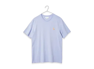 Maison Kitsune Chillax Fox Patch Regular T-Shirt "Beat Blue"