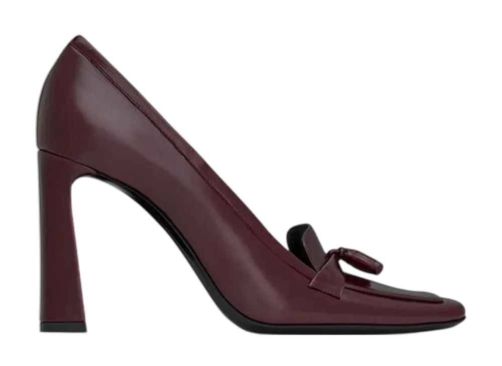 サンローラン ウィメンズ クロエ パンプス スムースレザー "ヴィンテージボルドー"
