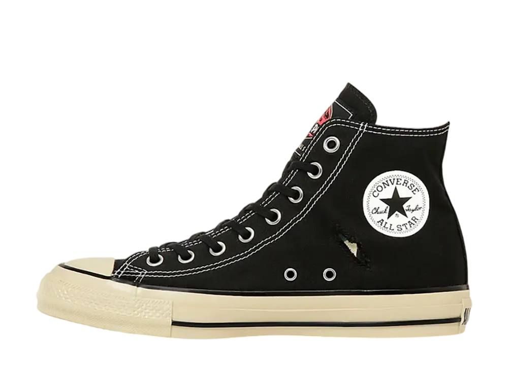 Jurassic Park × Converse All Star Aged RL Hi "Black/Camo"