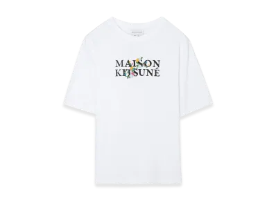 Maison Kitsune Flowers Comfort T-Shirt "White"
