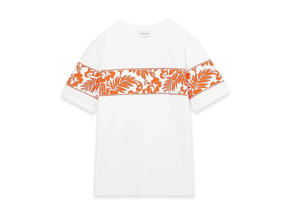 Maison Kitsune Tropical Band Comfort T-shirt "White"
