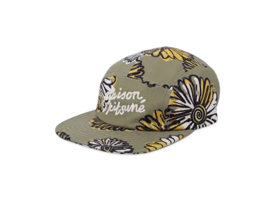 Maison Kitsune Floating Flower 5P Cap "Canvas"