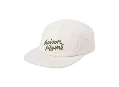 Maison Kitsune Handwriting 5P Cap "Fresh Cotton"