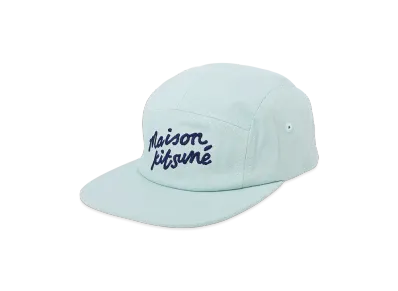 Maison Kitsune Handwriting 5P Cap "Dawn Blue"