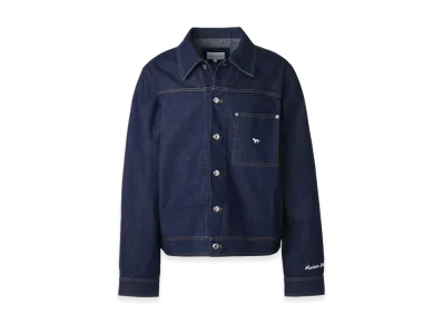 Maison Kitsune Straight Denim Jacket "Indigo"