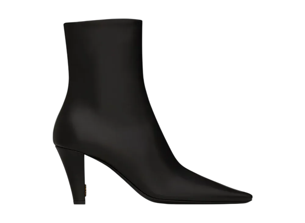 サンローラン ウィメンズ ジル ブーティー スムースレザー "ブラック"