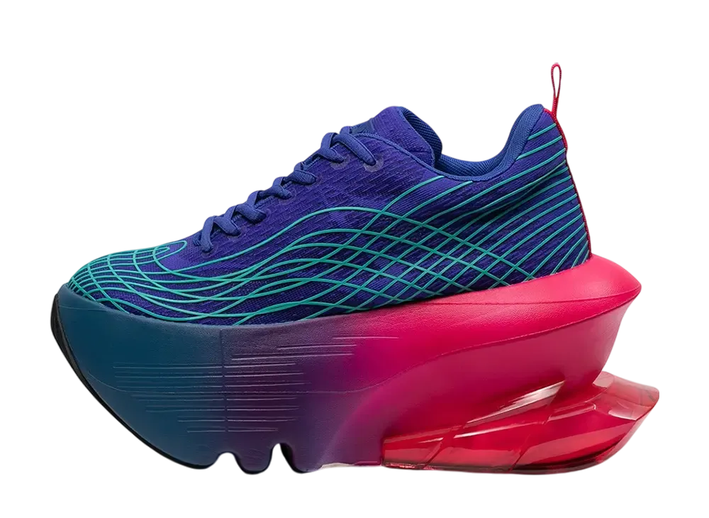 グラウンズ ジョグ ビジョン ダイナモ "バイオレットターコイズ/ナイトフューシャ"