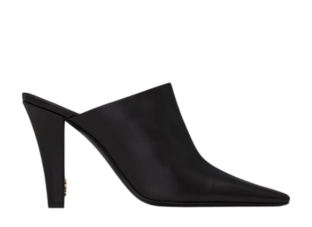 サンローラン ウィメンズ ジル ミュール スムースレザー "ブラック"