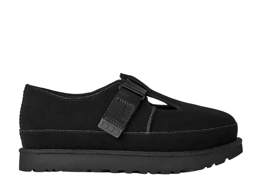 アグ ウィメンズ ゴールデンスター メリージェーン "ブラック"