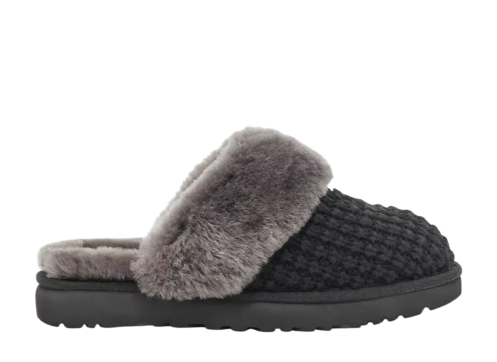 アグ ウィメンズ コージー スリッパ "ブラック"