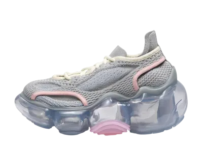 grounds Women's MOOPIE KNIT ON KNIT "Gray Pink/Icegray"