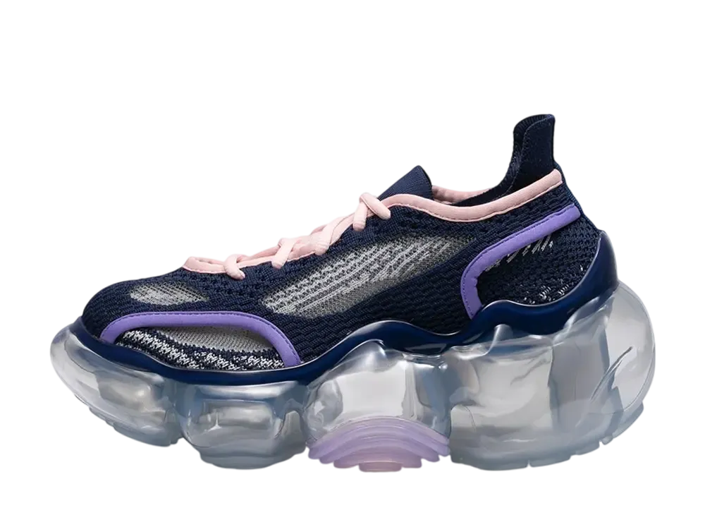 grounds MOOPIE KNIT ON KNIT "Night Pink/Icegray"