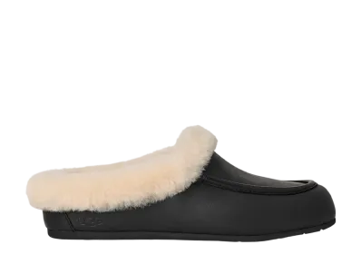 UGG Women's Ansley Mule Leather "Black"