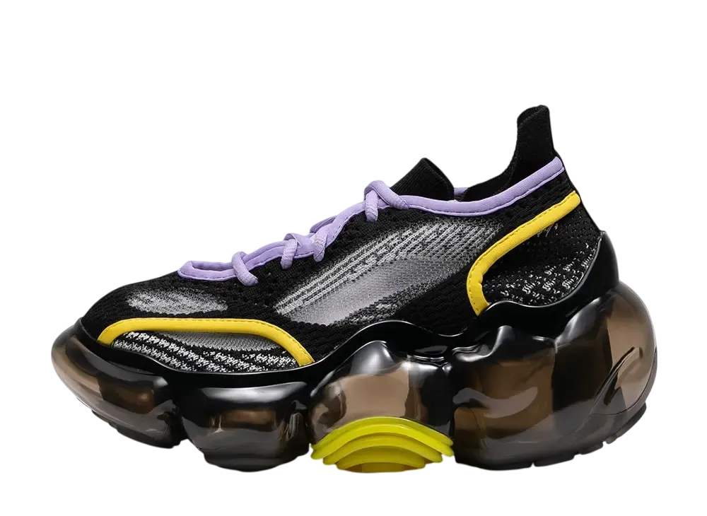 grounds MOOPIE KNIT ON KNIT "Night Purple/Black"