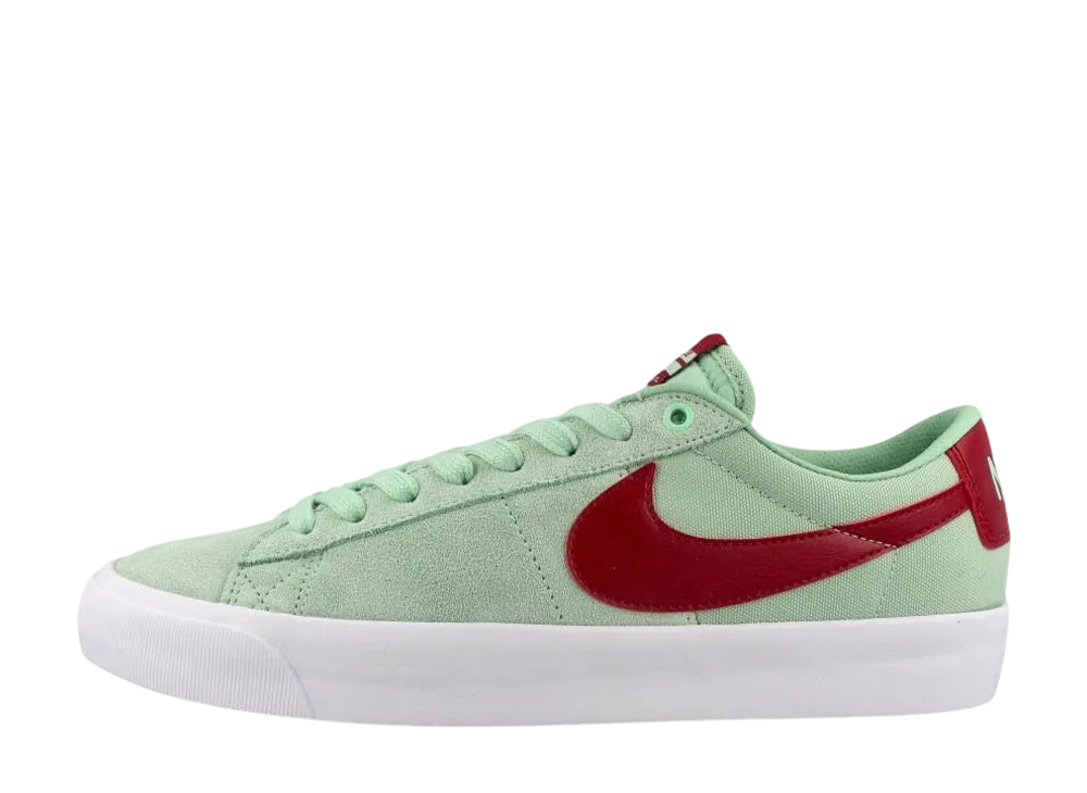 Nike SB Zoom Blazer Low Pro GT "Enamel Green/Team Red/White"