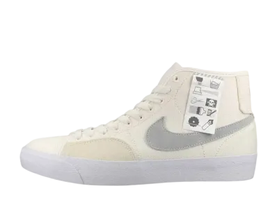 Nike SB Blazer Court Mid "PRM Summit White/Summit White"