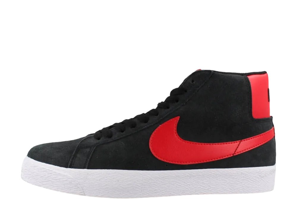 Nike SB Zoom Blazer Mid "Black/Black/White/University Red"