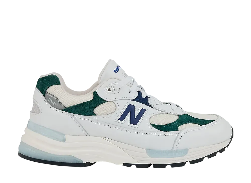 New Balance 992 "White/Marsh Green"