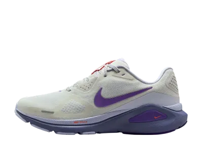 Nike Women's Structure 26 "Summit White/Wild Grape/Amethyst Tint/Dusty Amethyst/Bright Crimson"