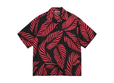WACKO MARIA x Minedenim Hawaiian Shirt "Black/Red"