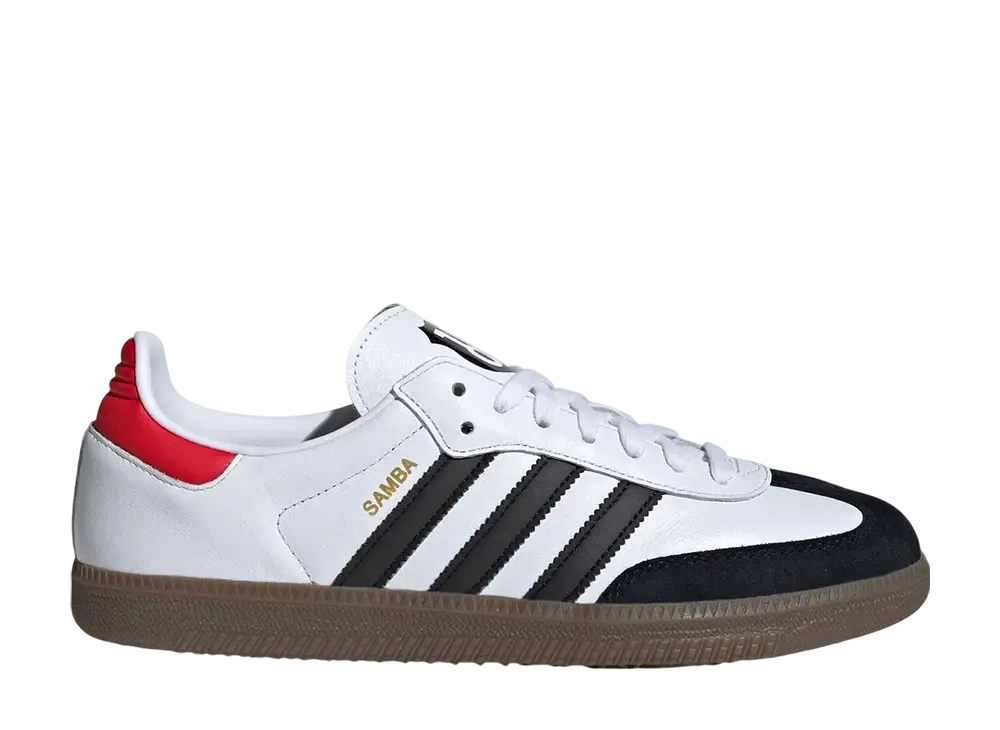 Beşiktaş JK × adidas Samba "Cloud White/Core Black/Red"